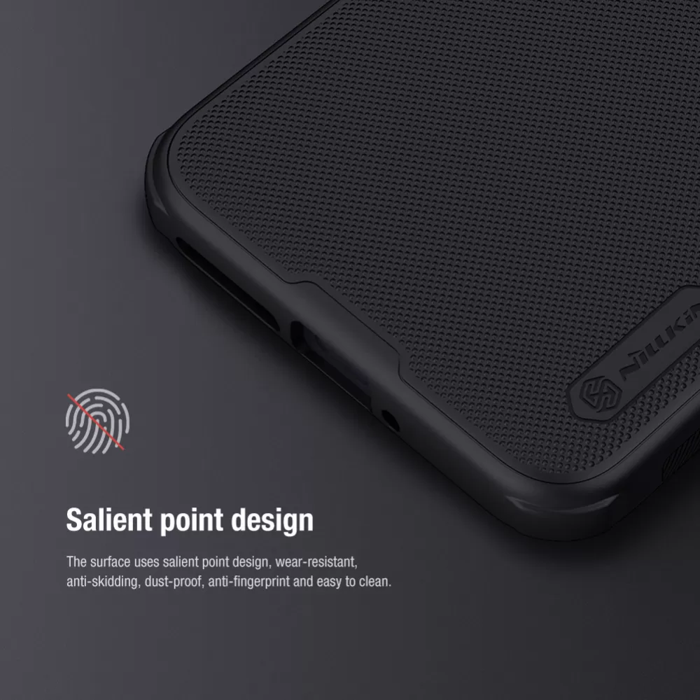 Xiaomi 14 dėklas raudonas NILLKIN SUPER FROSTED SHIELD PRO