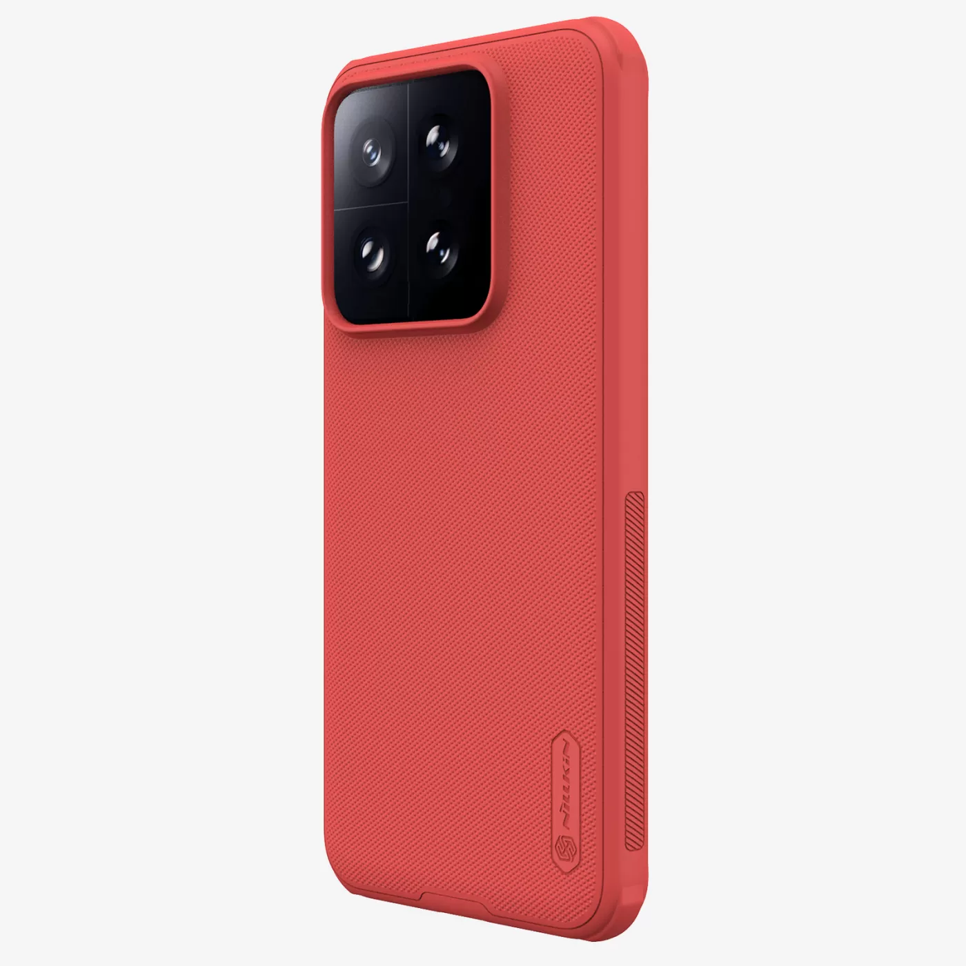 Xiaomi 14 dėklas raudonas NILLKIN SUPER FROSTED SHIELD PRO