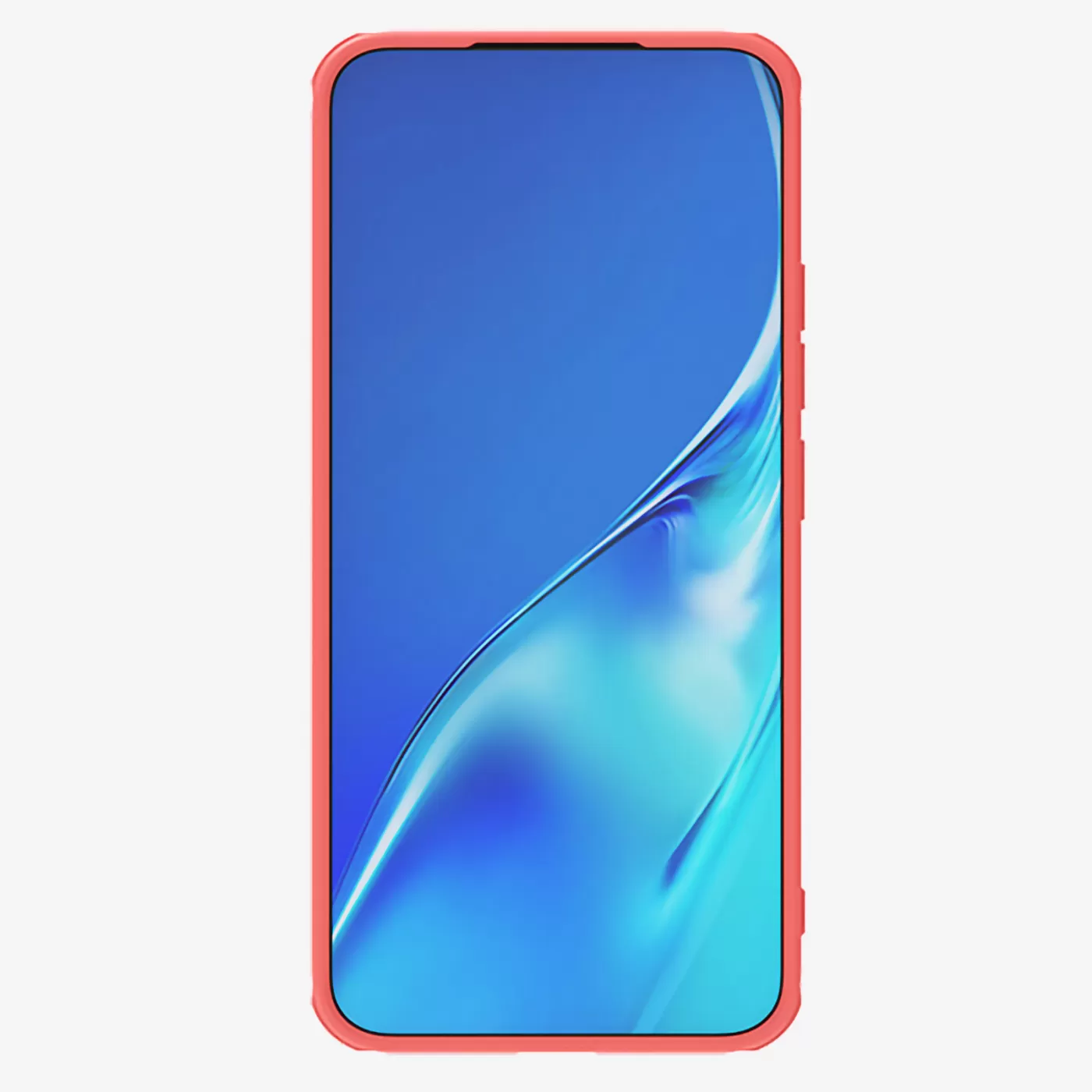 Xiaomi 14 dėklas raudonas NILLKIN SUPER FROSTED SHIELD PRO