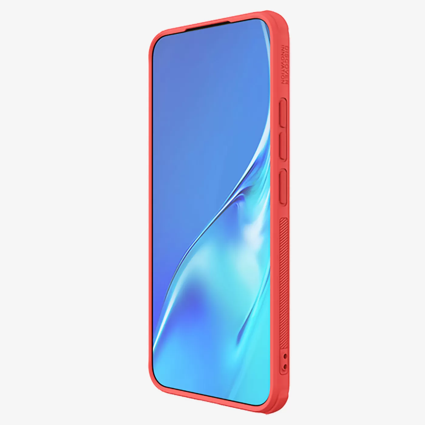 Xiaomi 14 dėklas raudonas NILLKIN SUPER FROSTED SHIELD PRO