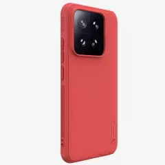 Xiaomi 14 dėklas raudonas NILLKIN SUPER FROSTED SHIELD PRO