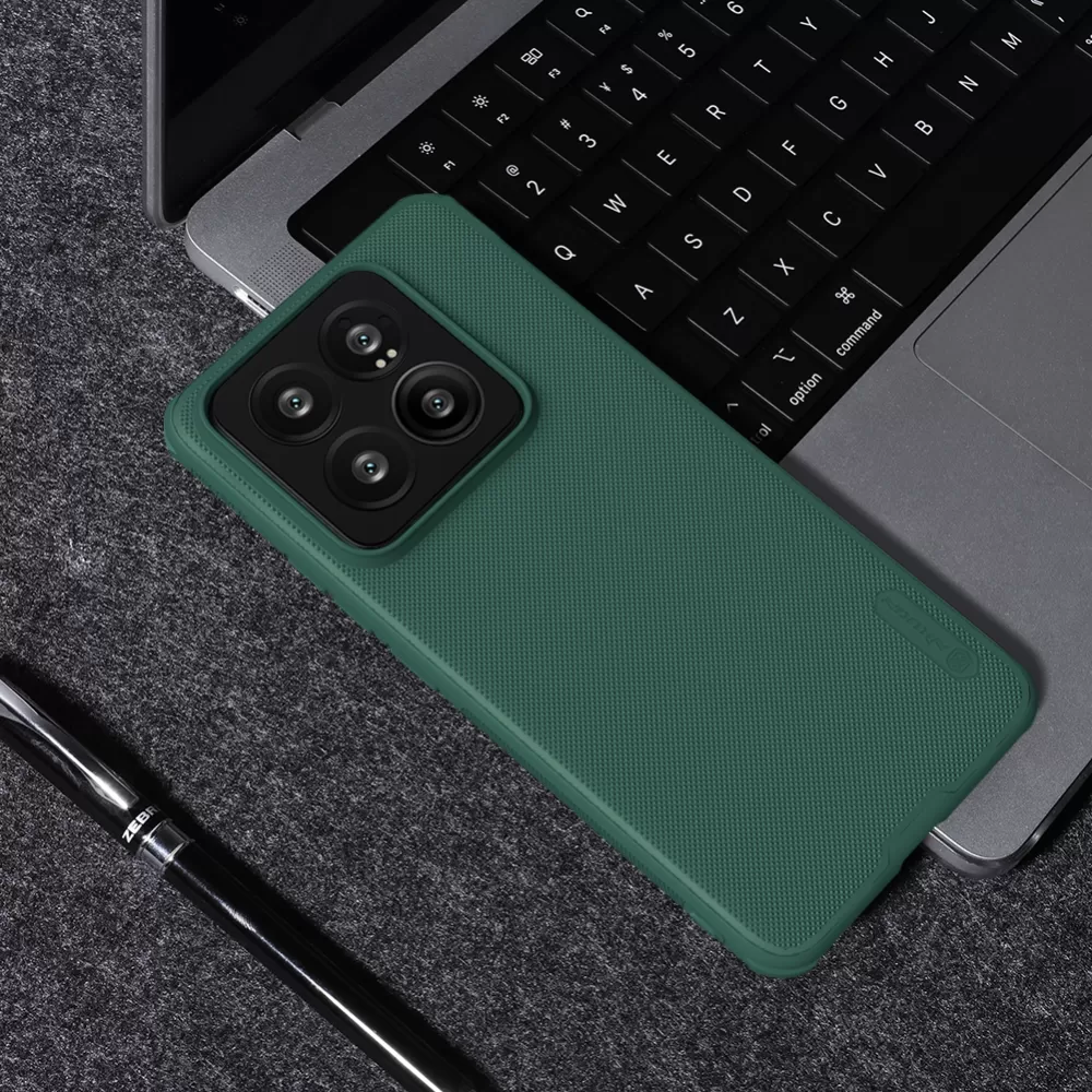 Xiaomi 14 Pro ümbris must NILLKIN SUPER FROSTED SHIELD PRO MAGNETIC