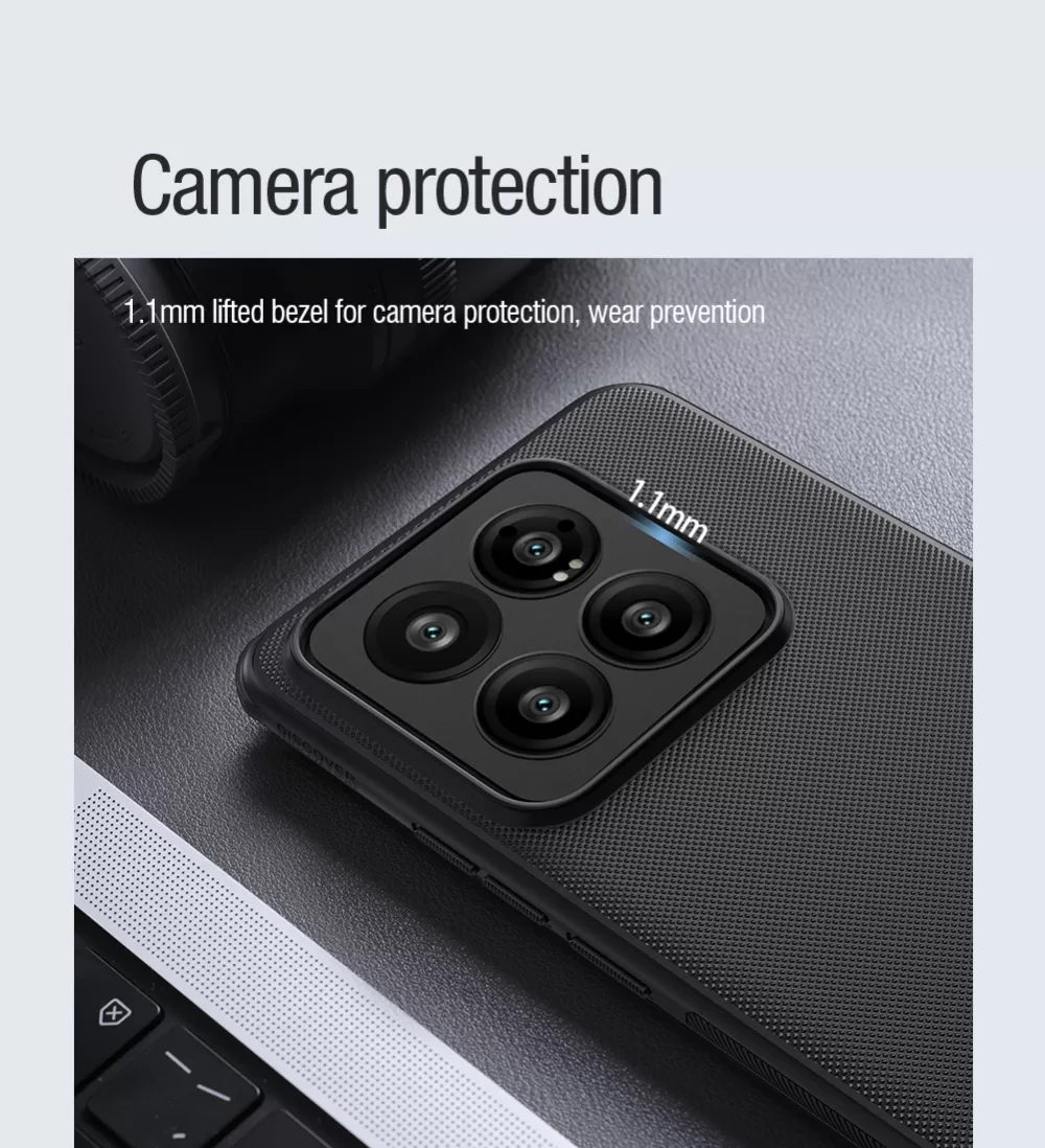 Xiaomi 14 Pro ümbris roheline NILLKIN SUPER FROSTED SHIELD PRO MAGNETIC