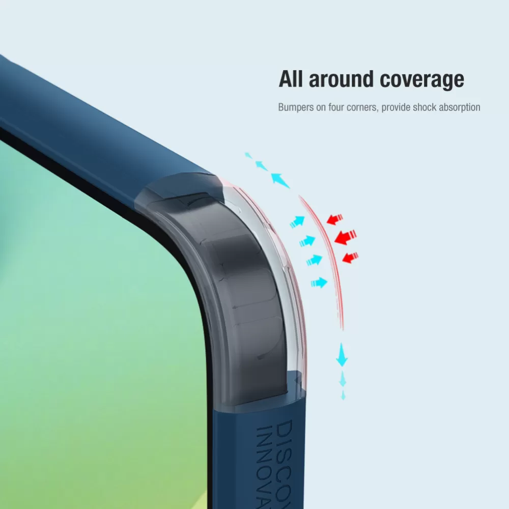 Xiaomi 14 Pro ümbris sinine NILLKIN SUPER FROSTED SHIELD PRO