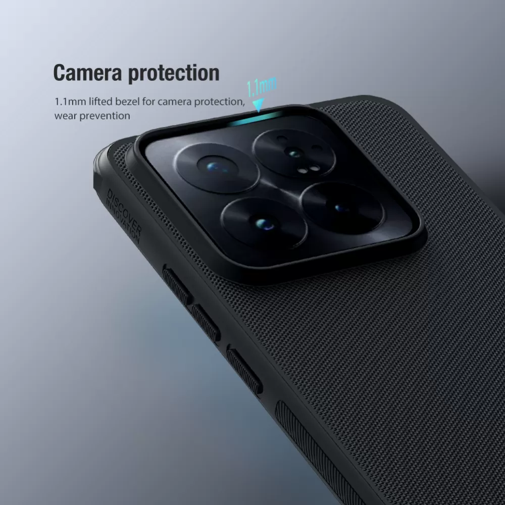 Xiaomi 14 Pro ümbris sinine NILLKIN SUPER FROSTED SHIELD PRO