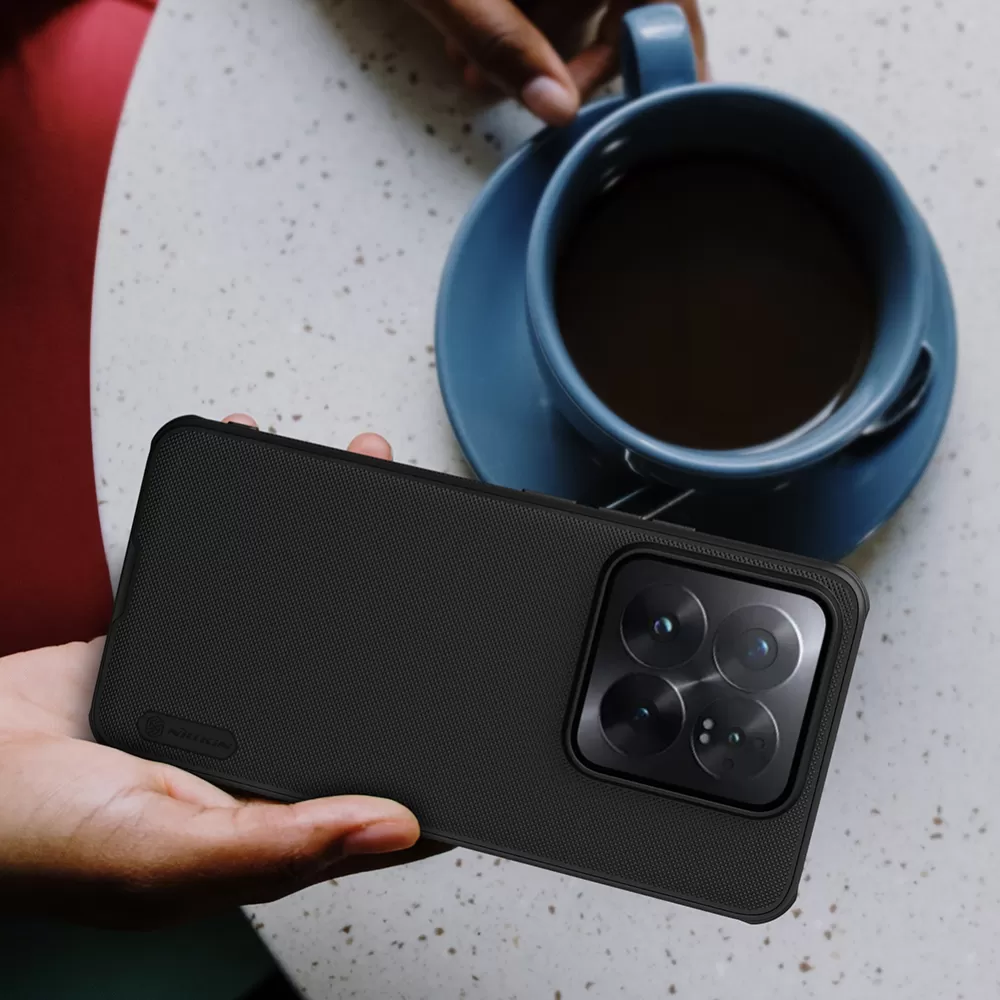 Xiaomi 14 Pro ümbris sinine NILLKIN SUPER FROSTED SHIELD PRO
