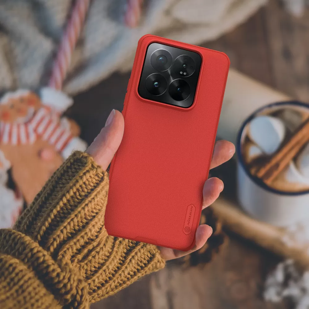 Xiaomi 14 Pro ümbris sinine NILLKIN SUPER FROSTED SHIELD PRO
