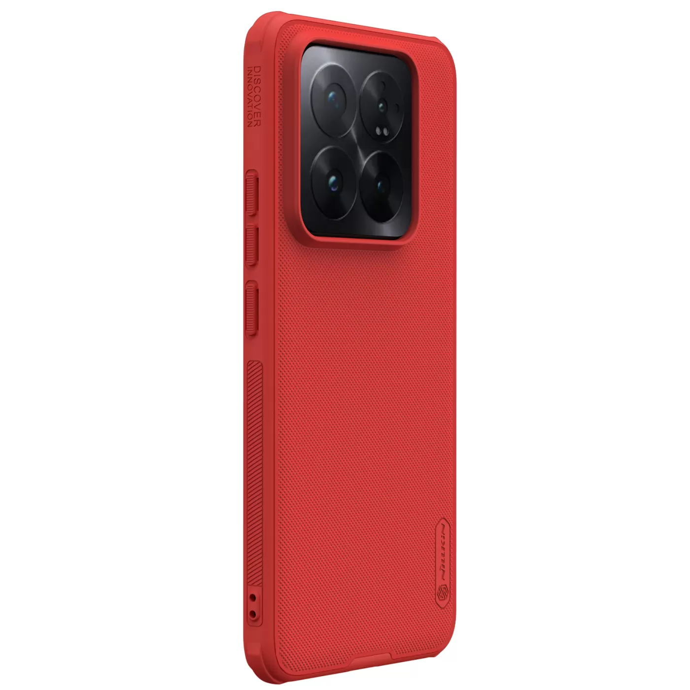 Xiaomi 14 Pro ümbris punane NILLKIN SUPER FROSTED SHIELD PRO
