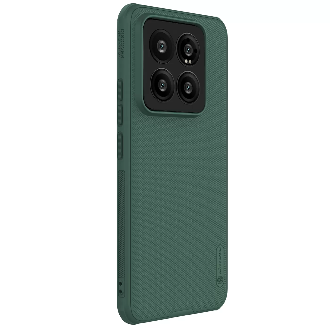 Xiaomi 14 Pro ümbris roheline NILLKIN SUPER FROSTED SHIELD PRO MAGNETIC