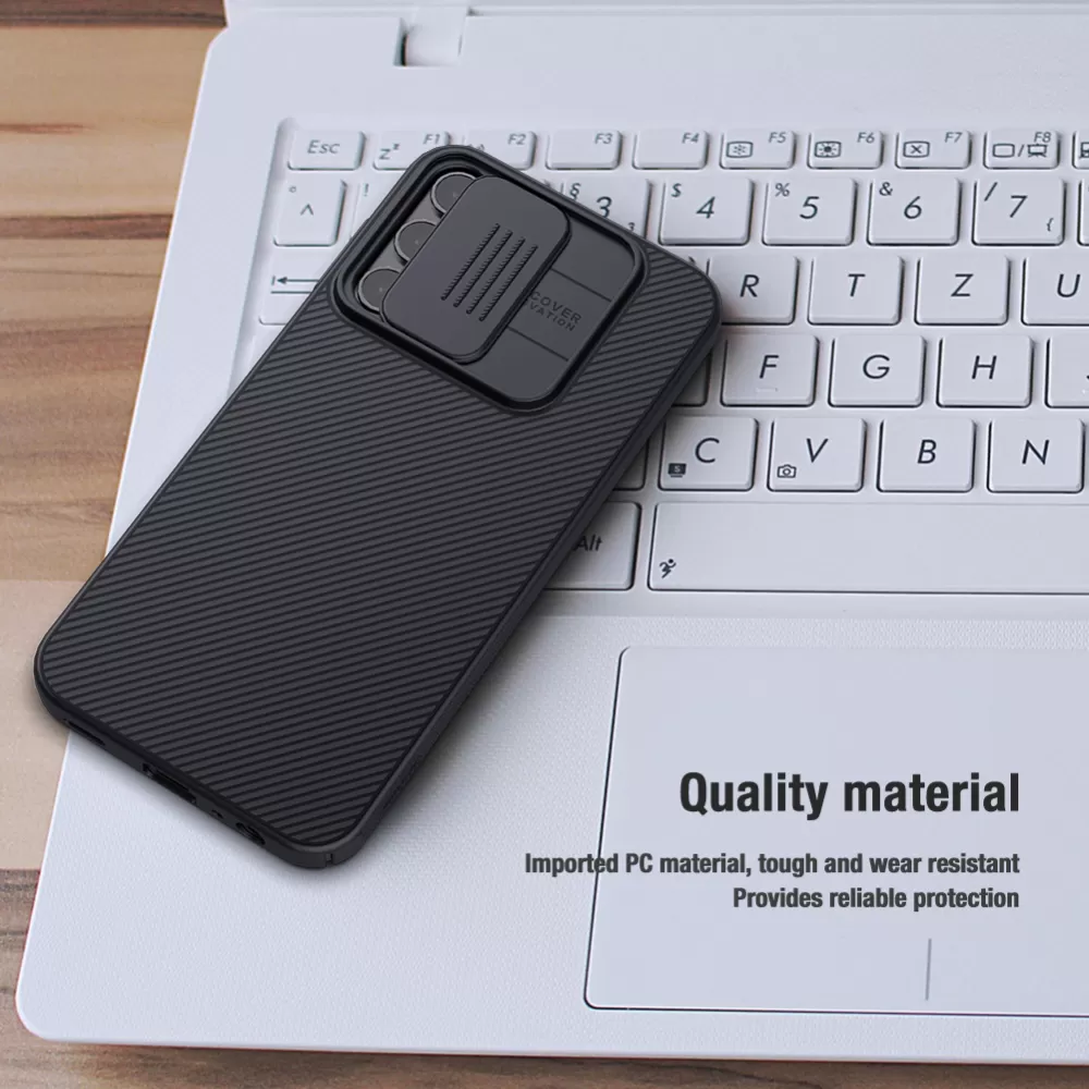 Samsung Galaxy A25 ümbris must NILLKIN CAMSHIELD