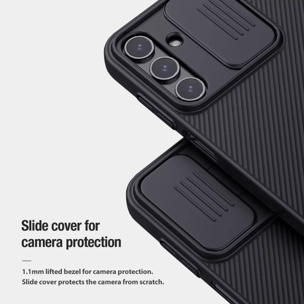 Samsung Galaxy A25 dėklas mėlyna NILLKIN CAMSHIELD