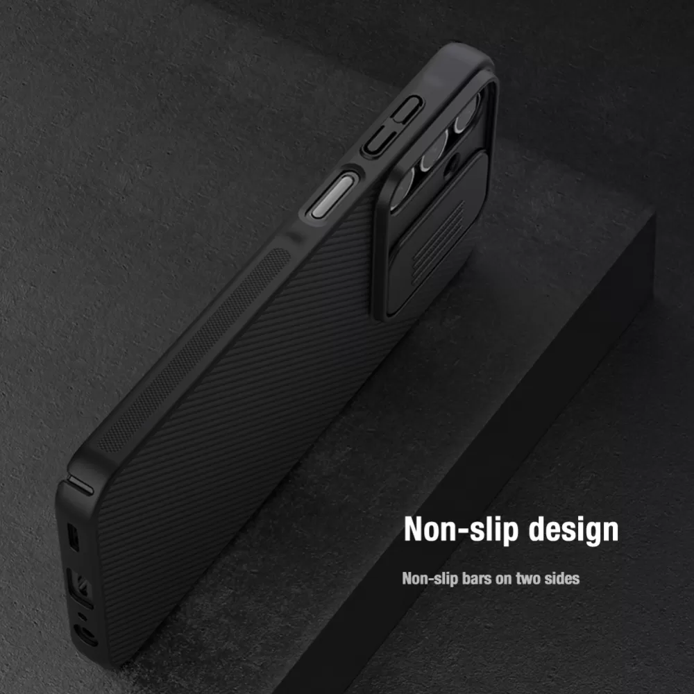 Samsung Galaxy A25 dėklas mėlyna NILLKIN CAMSHIELD