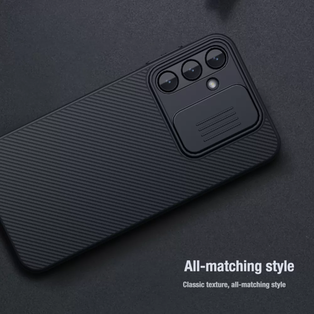 Samsung Galaxy A25 dėklas mėlyna NILLKIN CAMSHIELD