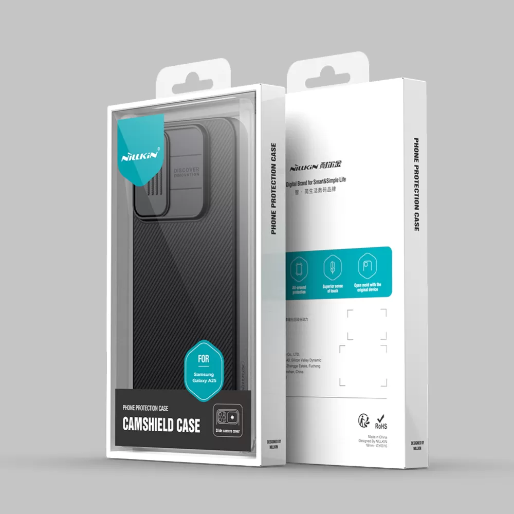 Samsung Galaxy A25 dėklas mėlyna NILLKIN CAMSHIELD