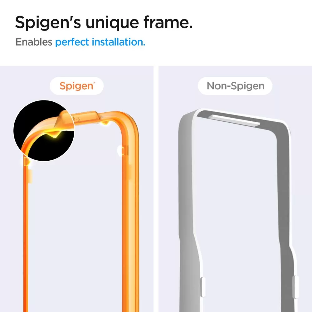 Samsung Galaxy A35 skärmskydd  SPIGEN ALM GLAS.TR 2-PACK 5G