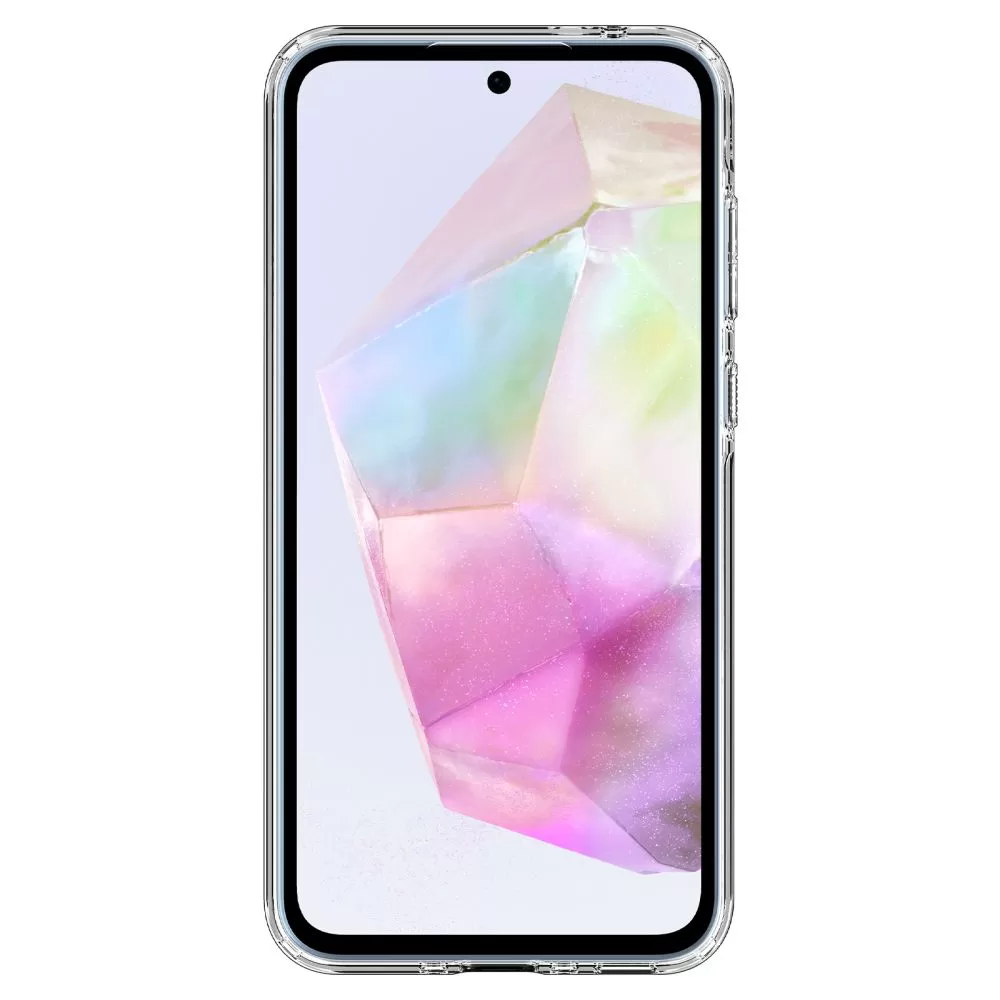 Samsung Galaxy A35 dėklas skaidrus SPIGEN ULTRA HYBRID 5G