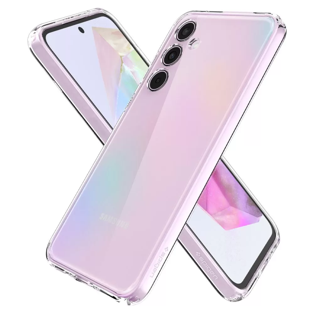 Samsung Galaxy A35 dėklas skaidrus SPIGEN ULTRA HYBRID 5G