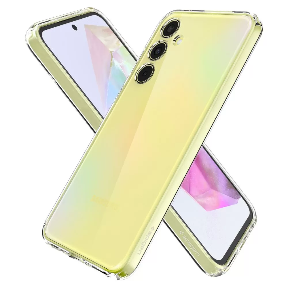 Samsung Galaxy A35 dėklas skaidrus SPIGEN ULTRA HYBRID 5G