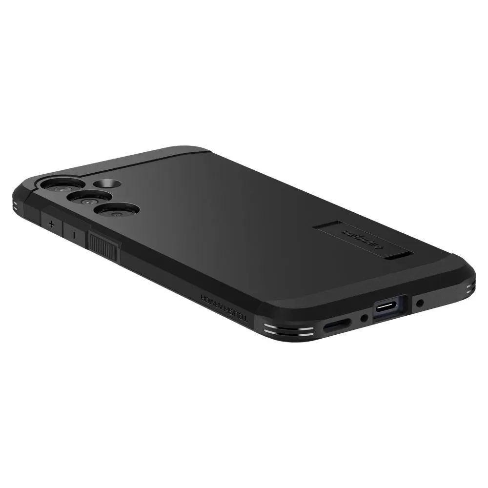 Samsung Galaxy A35 dėklas Juoda SPIGEN TOUGH ARMOR 5G