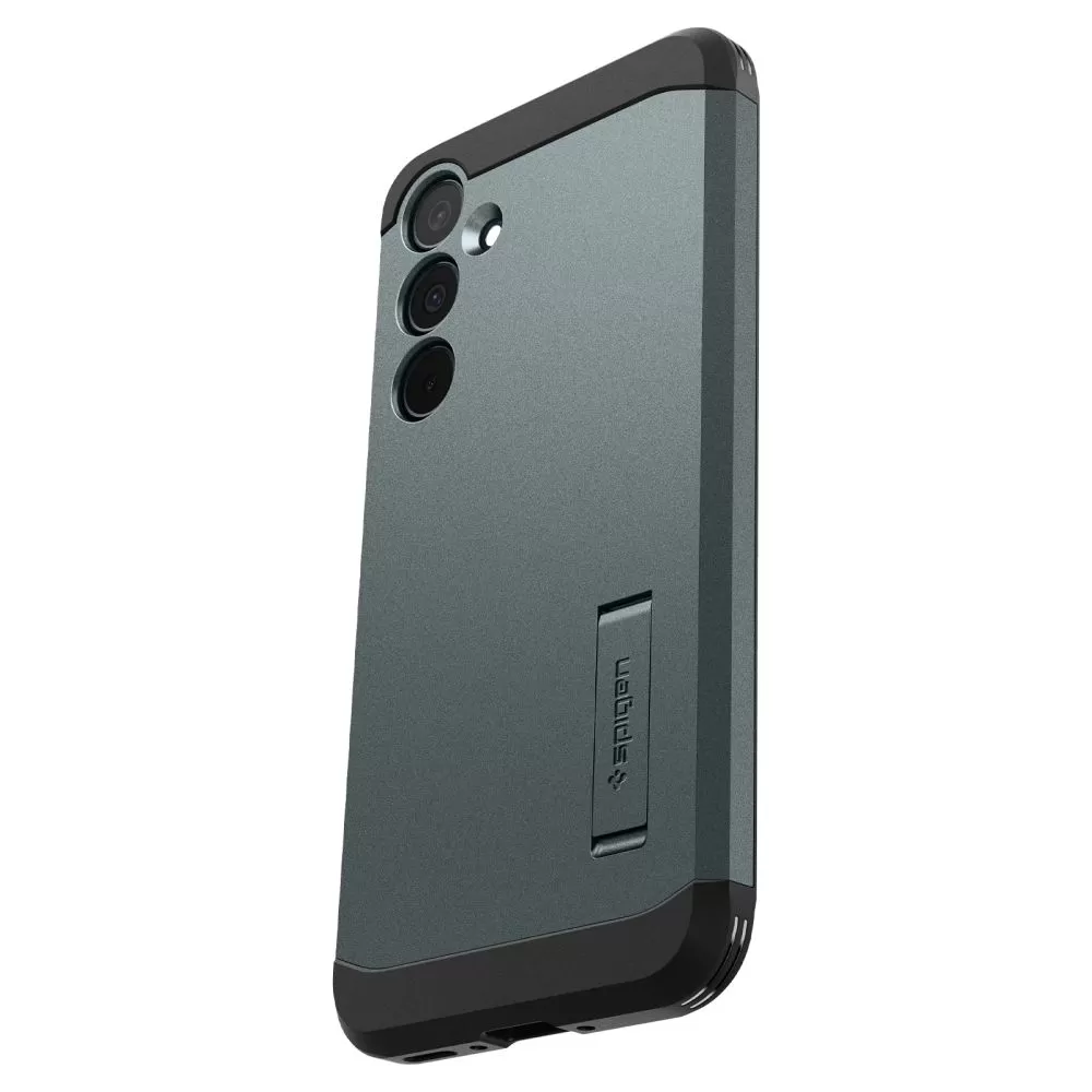 Samsung Galaxy A35 dėklas žalia SPIGEN TOUGH ARMOR 5G