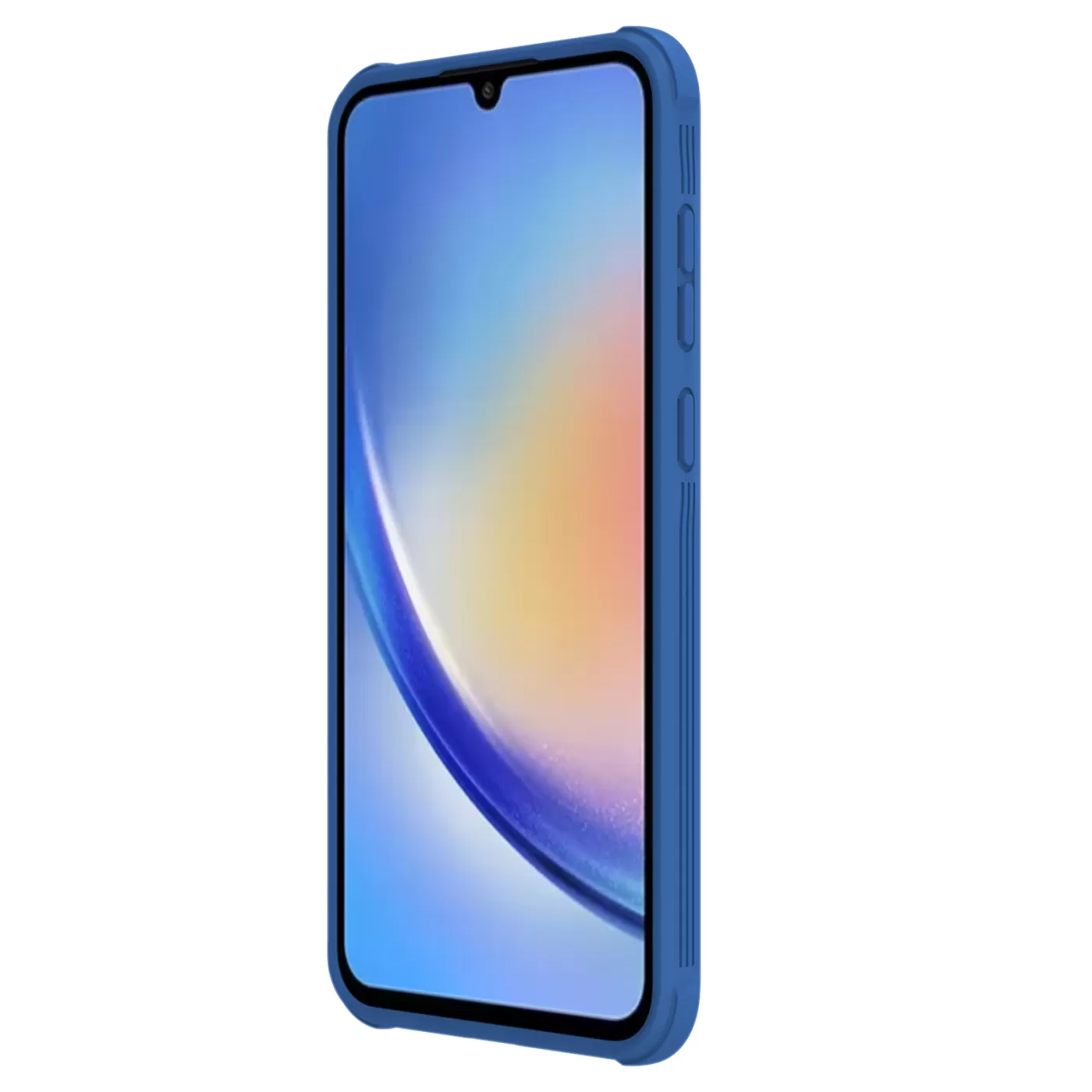 Samsung Galaxy A35 dėklas mėlyna NILLKIN CAMSHIELD PRO