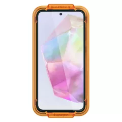 Samsung Galaxy A35 skärmskydd  SPIGEN ALM GLAS.TR 2-PACK 5G