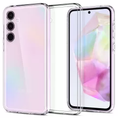 Samsung Galaxy A35 dėklas skaidrus SPIGEN ULTRA HYBRID 5G