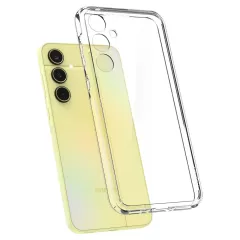 Samsung Galaxy A35 dėklas skaidrus SPIGEN ULTRA HYBRID 5G