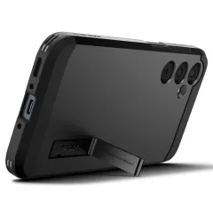 Samsung Galaxy A35 dėklas Juoda SPIGEN TOUGH ARMOR 5G