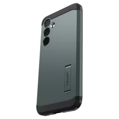 Samsung Galaxy A35 dėklas žalia SPIGEN TOUGH ARMOR 5G