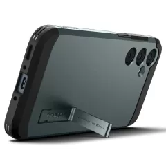 Samsung Galaxy A35 dėklas žalia SPIGEN TOUGH ARMOR 5G