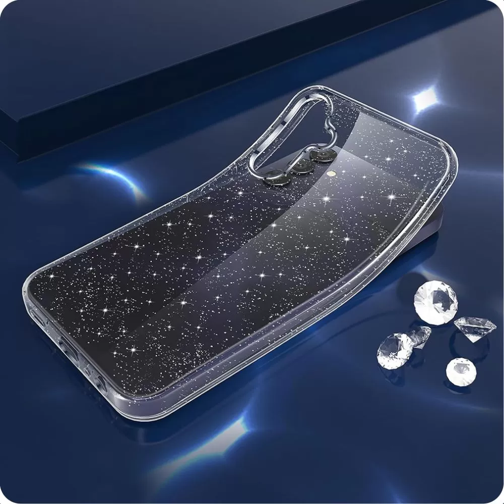 Samsung Galaxy A55 vāciņš caurspīdīgs TECH-PROTECT FLEXAIR 5G
