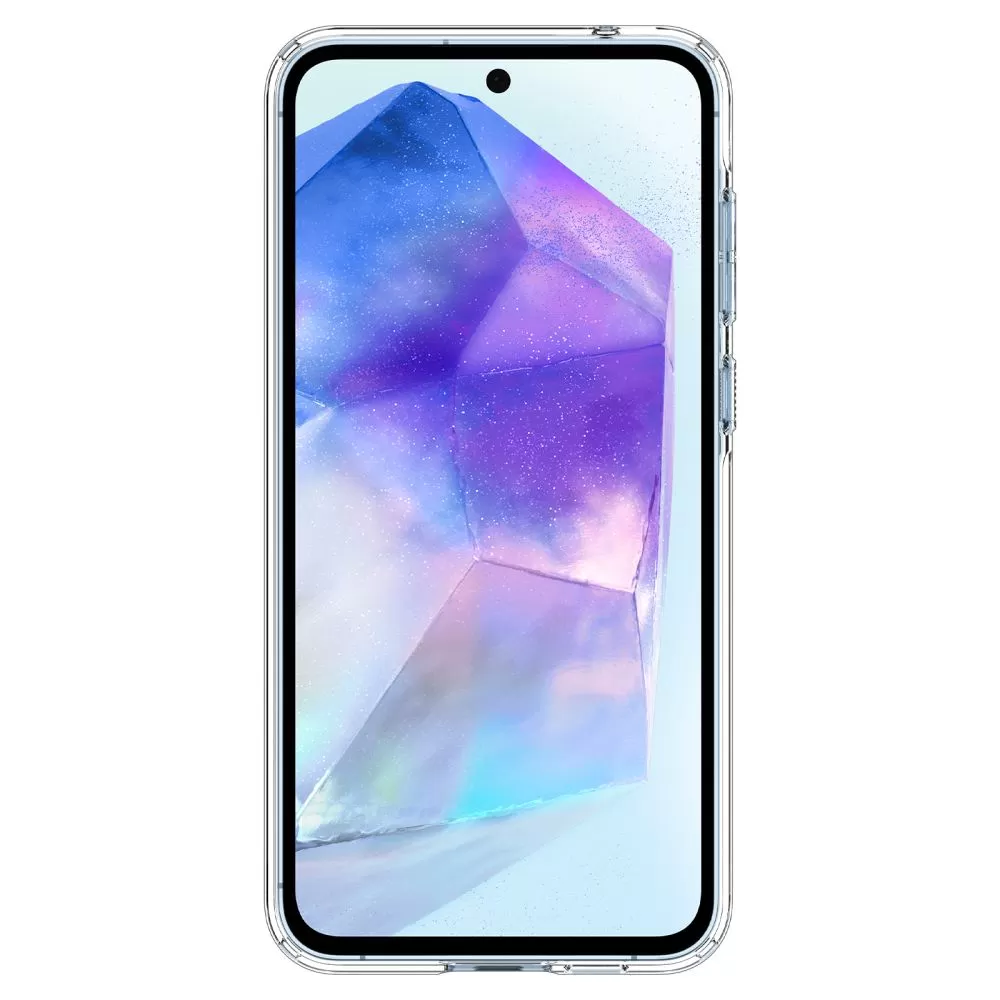 Samsung Galaxy A55 suojakuori läpinäkyvä SPIGEN ULTRA HYBRID 5G