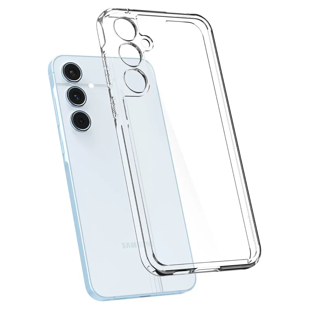 Samsung Galaxy A55 suojakuori läpinäkyvä SPIGEN ULTRA HYBRID 5G