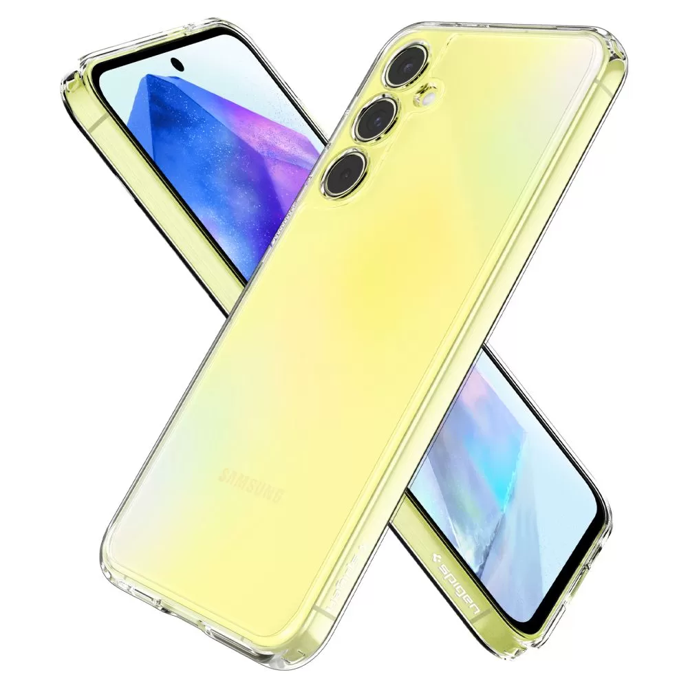 Samsung Galaxy A55 suojakuori läpinäkyvä SPIGEN ULTRA HYBRID 5G