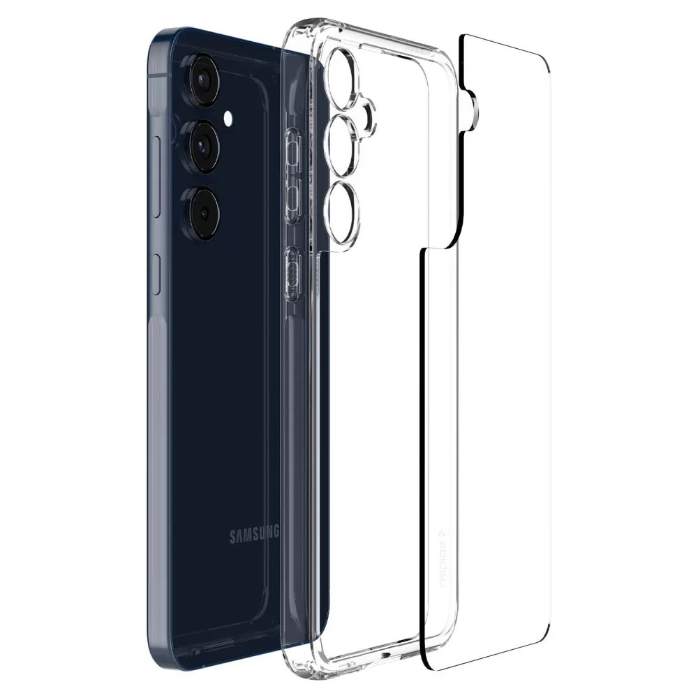 Samsung Galaxy A55 suojakuori läpinäkyvä SPIGEN ULTRA HYBRID 5G