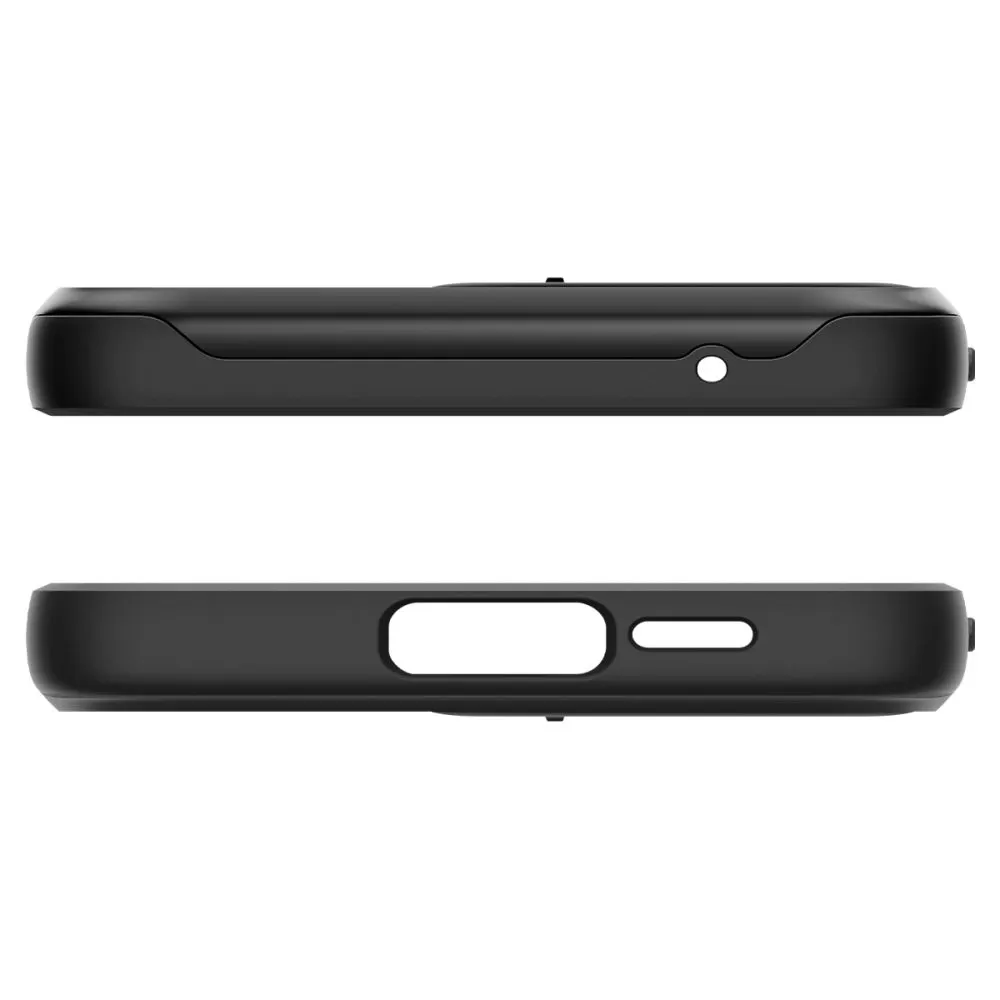 Samsung Galaxy A55 vāciņš melns SPIGEN OPTIK ARMOR 5G