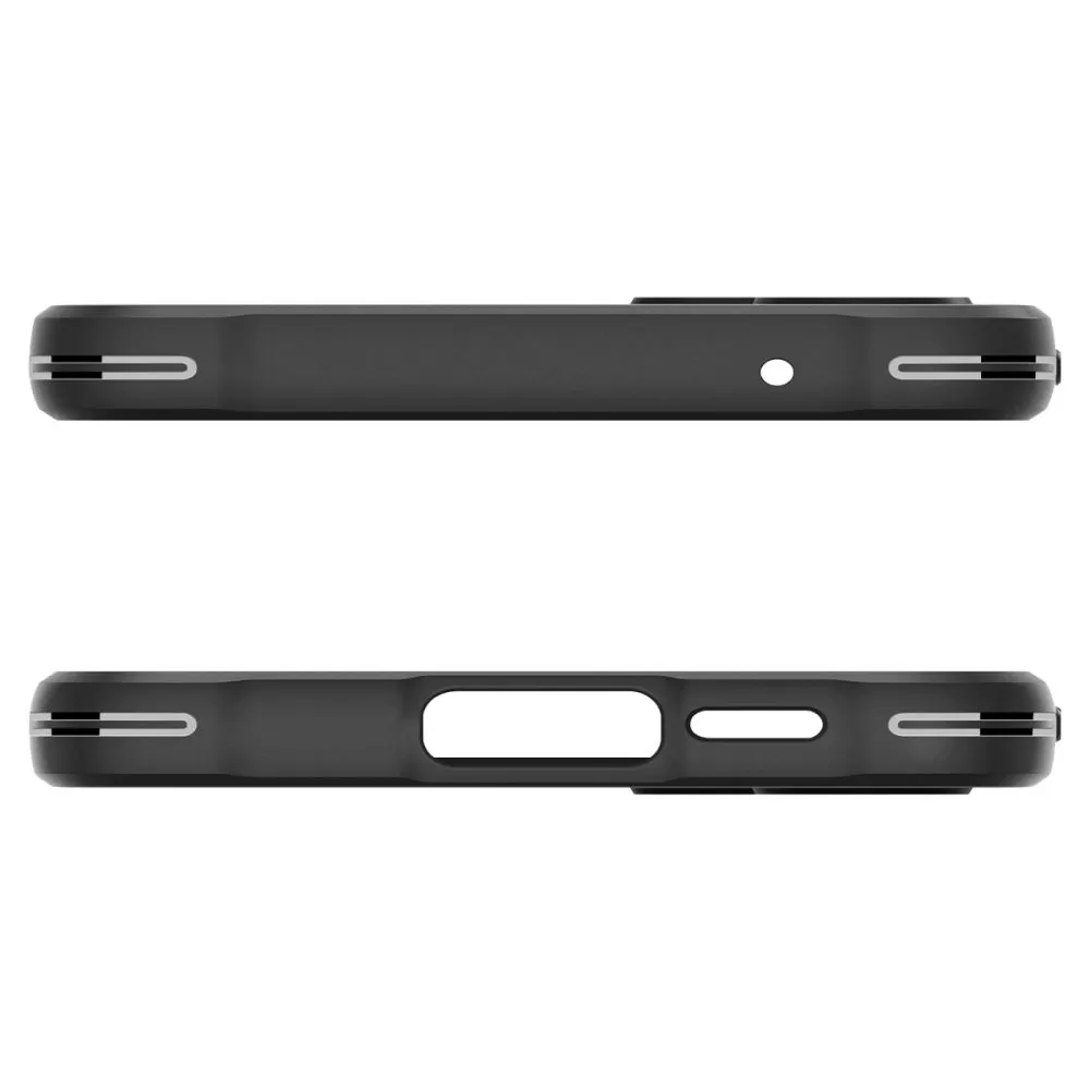Samsung Galaxy A55 vāciņš melns SPIGEN RUGGED ARMOR 5G