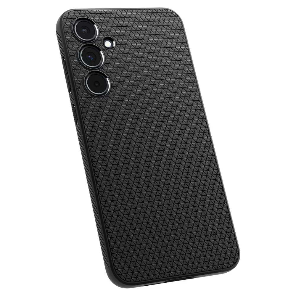 Samsung Galaxy A55 vāciņš melns SPIGEN LIQUID AIR 5G