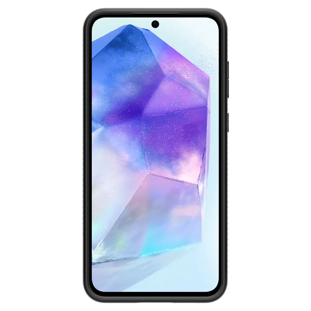 Samsung Galaxy A55 vāciņš melns SPIGEN LIQUID AIR 5G