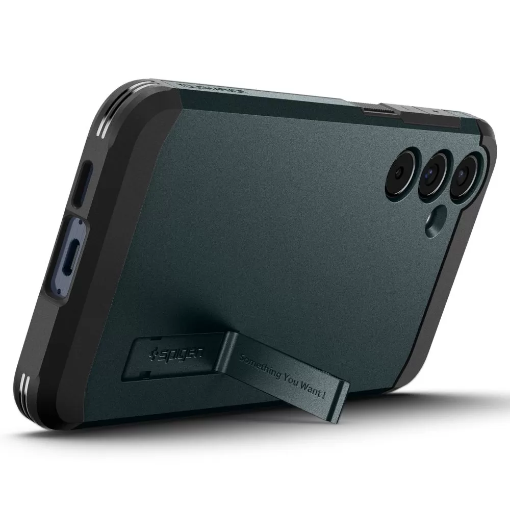 Samsung Galaxy A55 vāciņš zaļš SPIGEN TOUGH ARMOR 5G