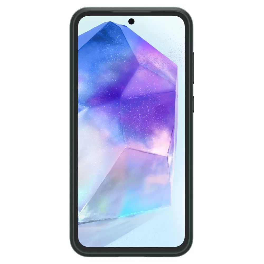 Samsung Galaxy A55 vāciņš zaļš SPIGEN OPTIK ARMOR 5G