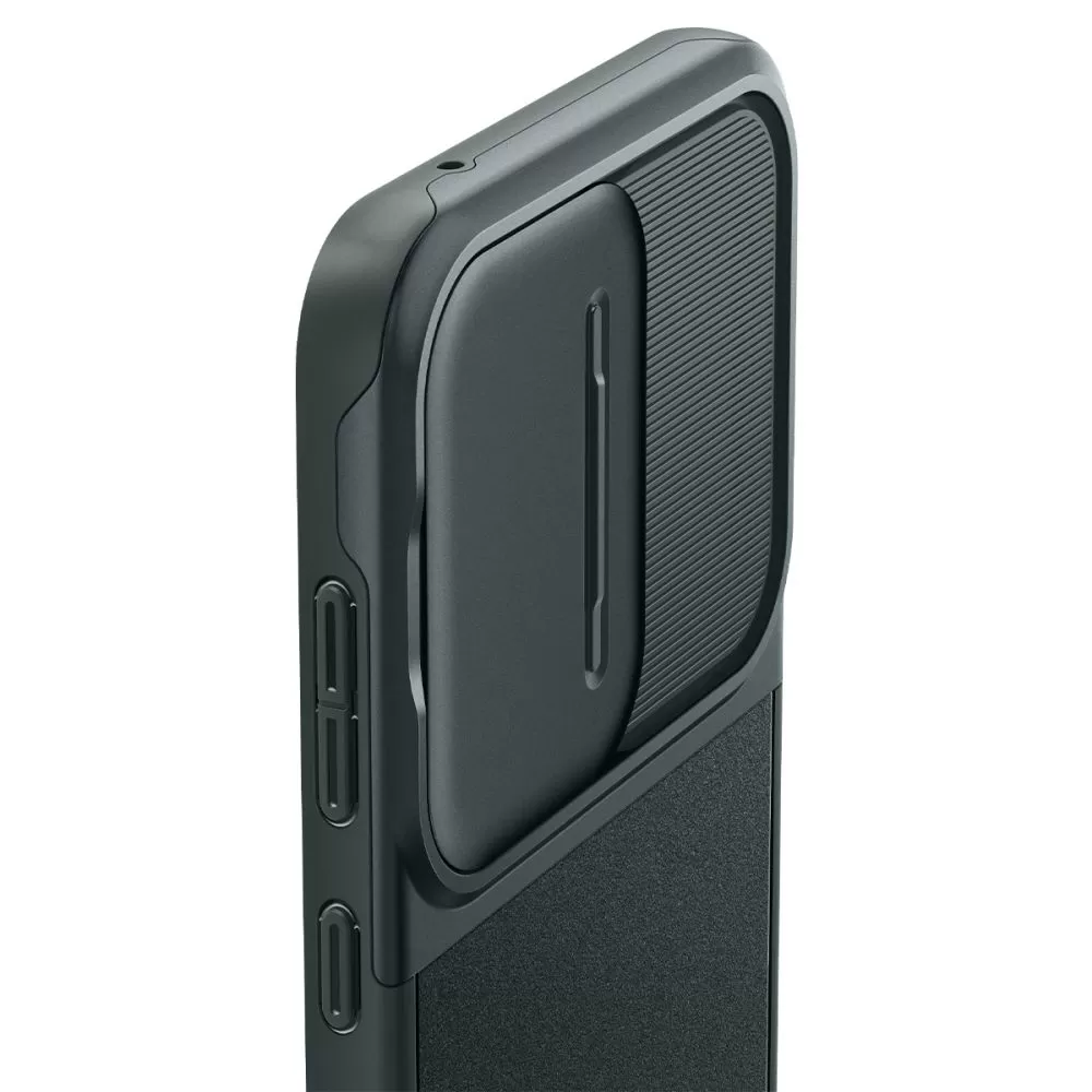 Samsung Galaxy A55 vāciņš zaļš SPIGEN OPTIK ARMOR 5G