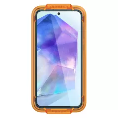 Samsung Galaxy A55 skärmskydd  SPIGEN ALM GLAS.TR 2-PACK 5G