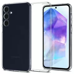 Samsung Galaxy A55 vāciņš caurspīdīgs SPIGEN LIQUID CRYSTAL 5G