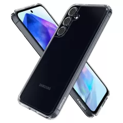 Samsung Galaxy A55 suojakuori läpinäkyvä SPIGEN ULTRA HYBRID 5G