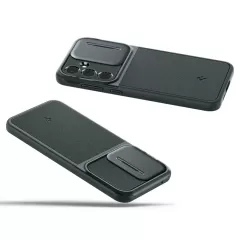 Samsung Galaxy A55 vāciņš zaļš SPIGEN OPTIK ARMOR 5G