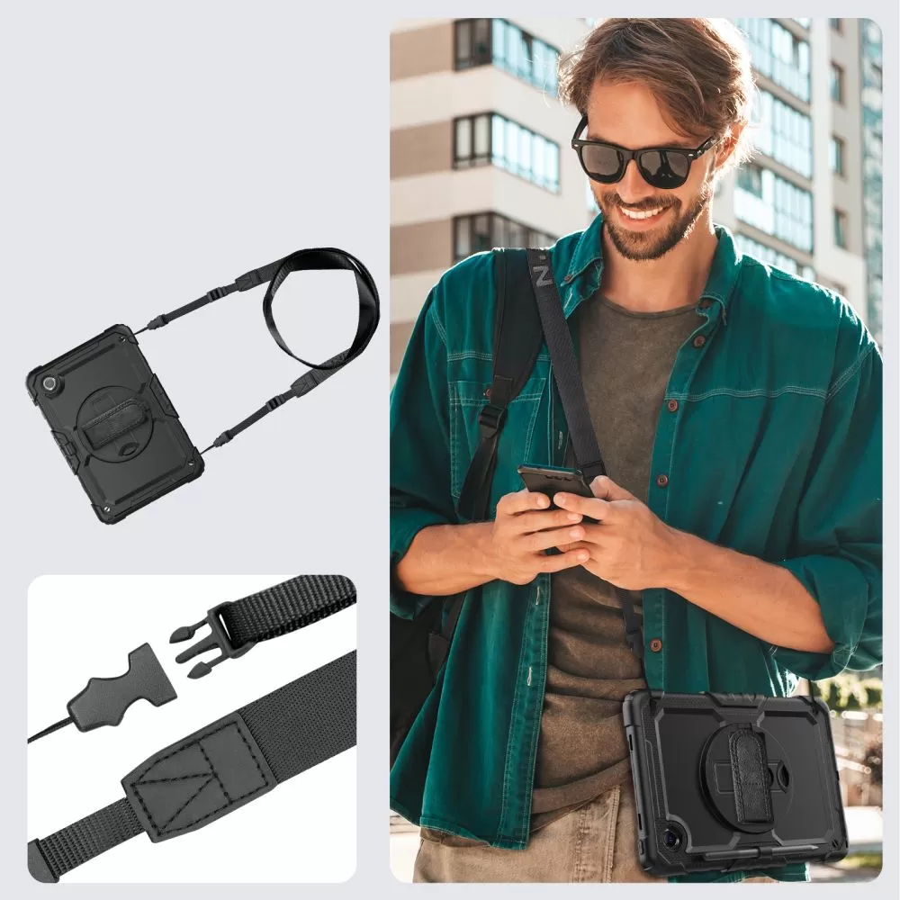Lenovo  Planšetės dėklas Juoda TECH-PROTECT SOLID360 Tab M11 11.0 TB-330