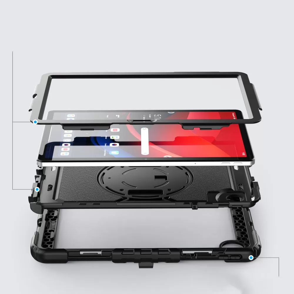 Lenovo  Planšetės dėklas Juoda TECH-PROTECT SOLID360 Tab M11 11.0 TB-330