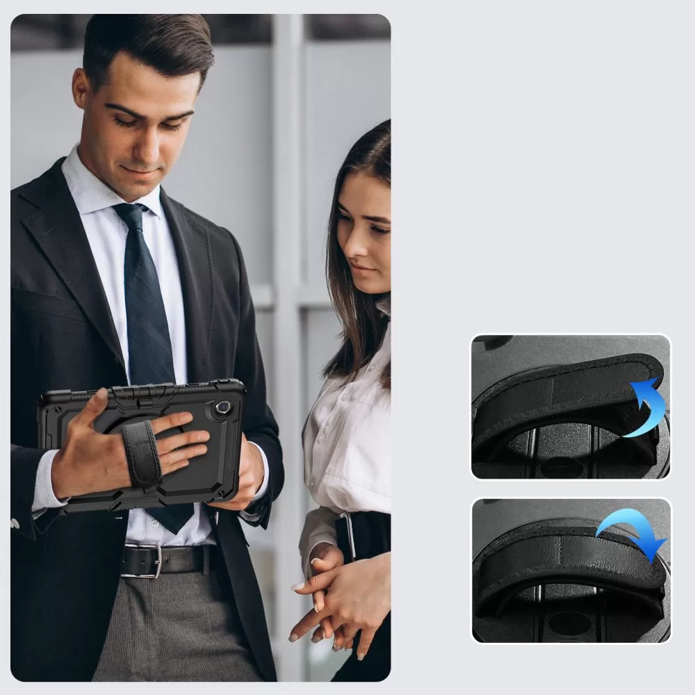 Lenovo  Planšetės dėklas Juoda TECH-PROTECT SOLID360 Tab M11 11.0 TB-330